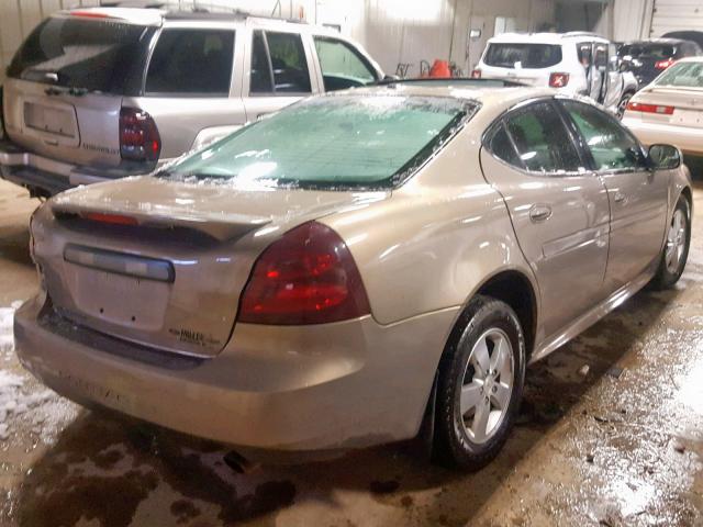 2G2WP552971130536 - 2007 PONTIAC GRAND PRIX BEIGE photo 4