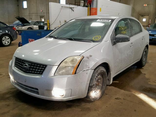 3N1AB61E49L638122 - 2009 NISSAN SENTRA 2.0 GRAY photo 2