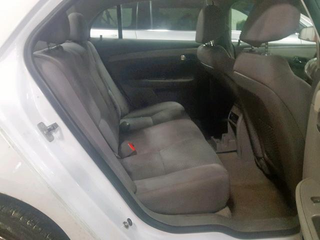 1G1ZB5EB3AF312362 - 2010 CHEVROLET MALIBU LS WHITE photo 6