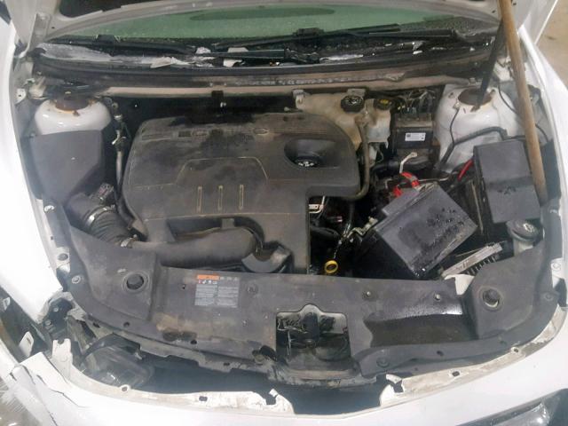1G1ZB5EB3AF312362 - 2010 CHEVROLET MALIBU LS WHITE photo 7