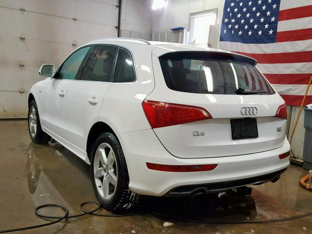 WA1WKAFP9BA060297 - 2011 AUDI Q5 PRESTIG WHITE photo 3