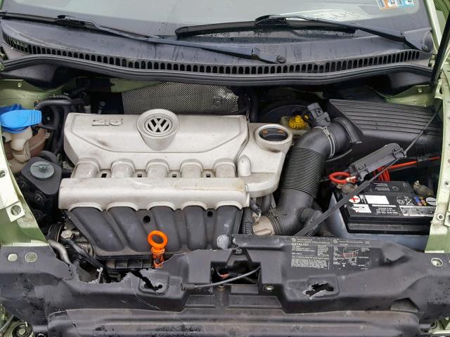 3VWRG31Y57M407194 - 2007 VOLKSWAGEN NEW BEETLE Yaşıl foto 7