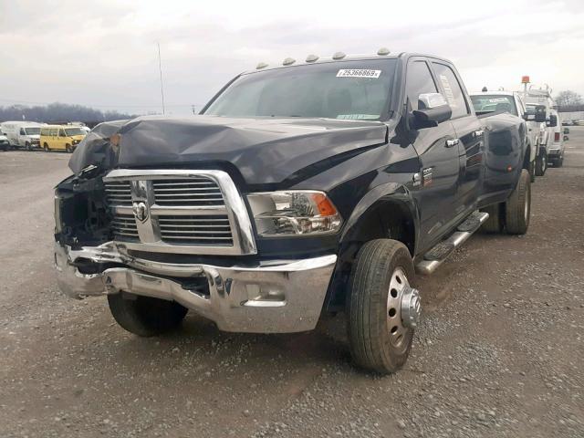 3C63DRJL0CG251767 - 2012 DODGE RAM 3500 L BLACK photo 2