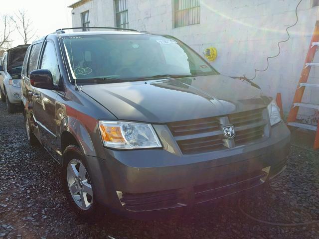 2D4RN4DE2AR417006 - 2010 DODGE CARAVAN GRAY photo 1