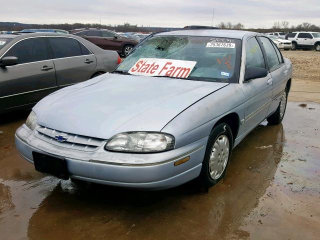 2G1WL52M1T9193115 - 1996 CHEVROLET LUMINA BLUE photo 2