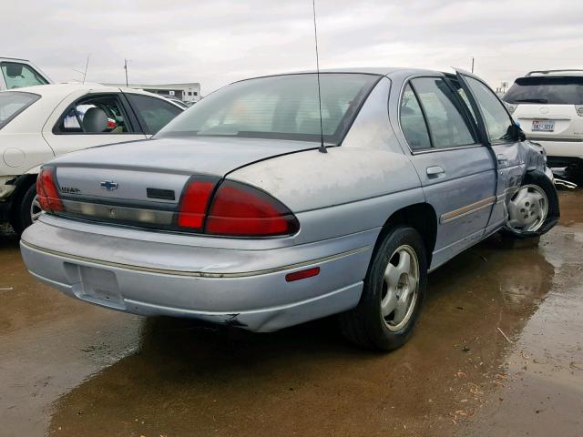 2G1WL52M1T9193115 - 1996 CHEVROLET LUMINA BLUE photo 4