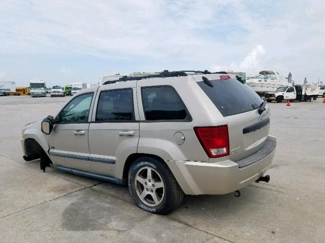 1J8GR48K77C665481 - 2007 JEEP GRAND CHER GRAY photo 3