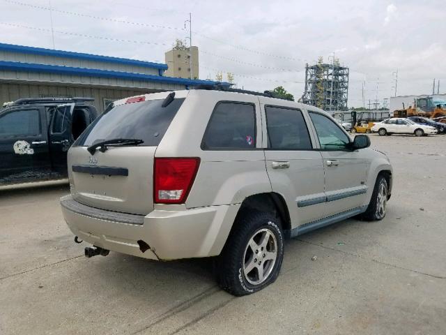 1J8GR48K77C665481 - 2007 JEEP GRAND CHER GRAY photo 4