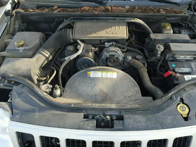 1J8GR48K77C665481 - 2007 JEEP GRAND CHER GRAY photo 7