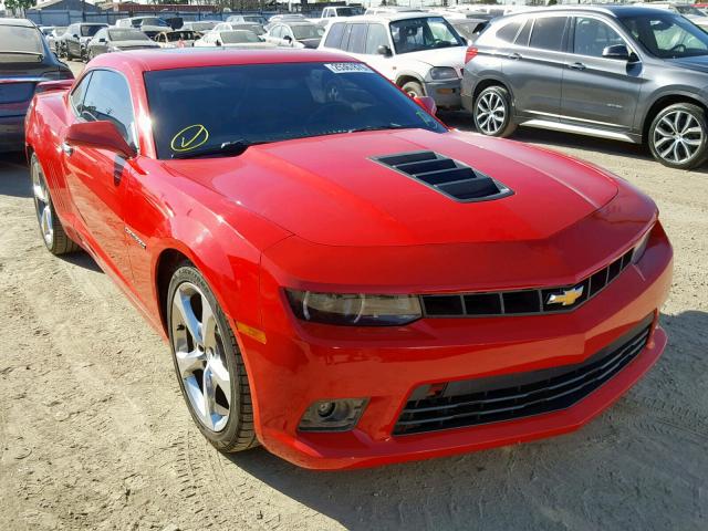 2G1FK1EJ7E9282297 - 2014 CHEVROLET CAMARO 2SS RED photo 1