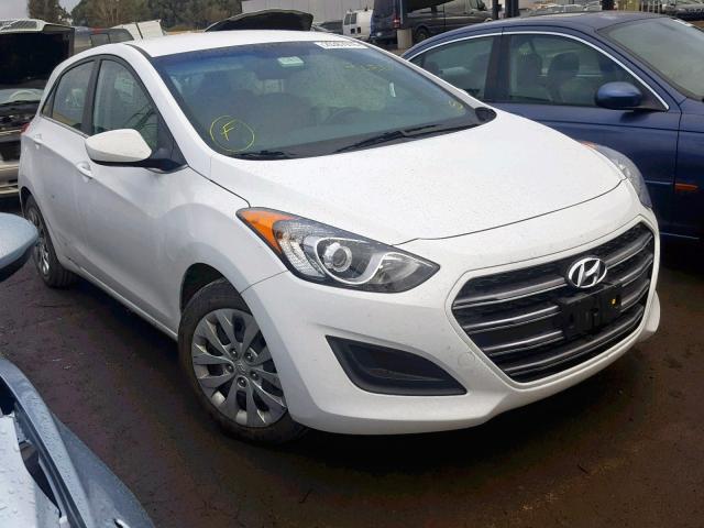 KMHD35LH1GU323284 - 2016 HYUNDAI ELANTRA GT WHITE photo 1