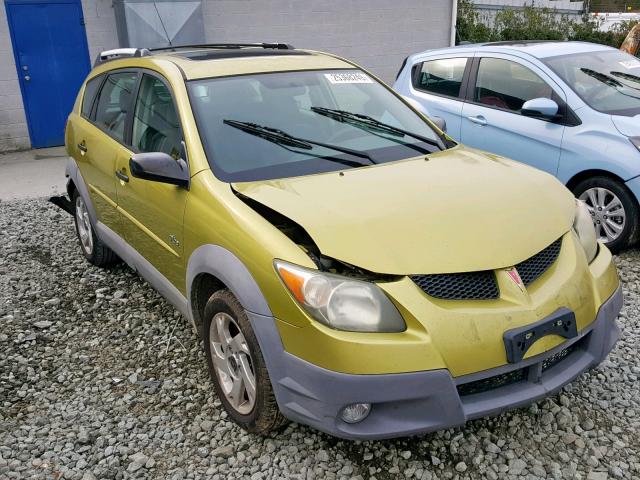 5Y2SL62873Z423132 - 2003 PONTIAC VIBE YELLOW photo 1