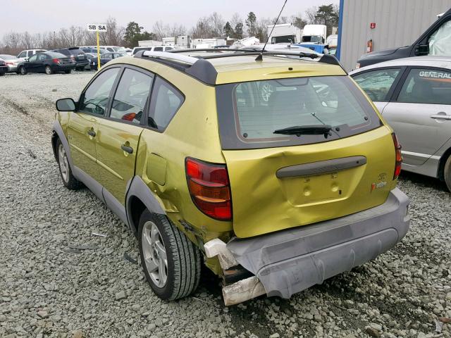 5Y2SL62873Z423132 - 2003 PONTIAC VIBE YELLOW photo 3