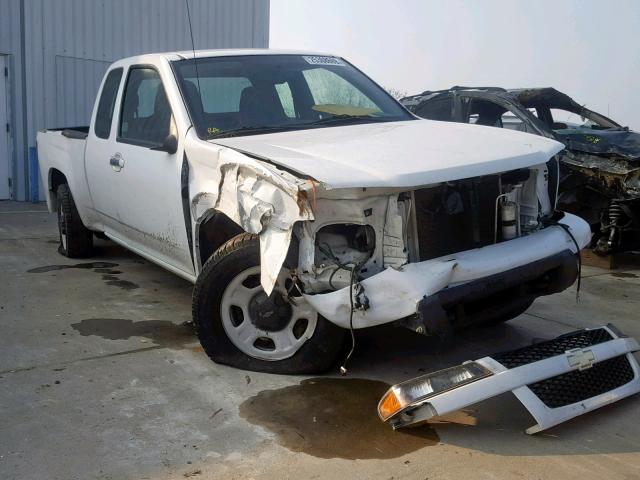 1GCKTBD91A8145281 - 2010 CHEVROLET COLORADO WHITE photo 1