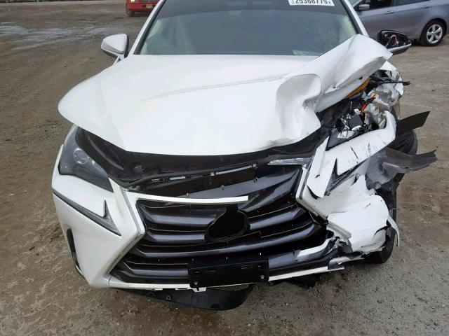 JTJBARBZ7G2089745 - 2016 LEXUS NX 200T WHITE photo 7