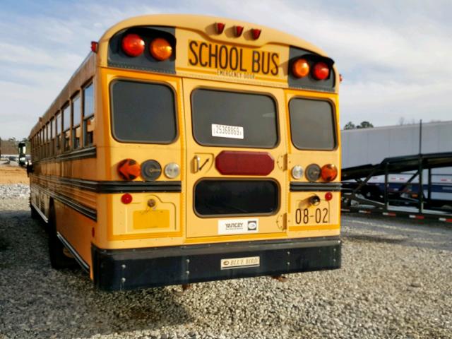 1BAKGCKA99F257898 - 2009 BLUE BIRD SCHOOL BUS YELLOW photo 3