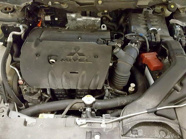 JA32V2FW5HU008387 - 2017 MITSUBISHI LANCER ES GRAY photo 7