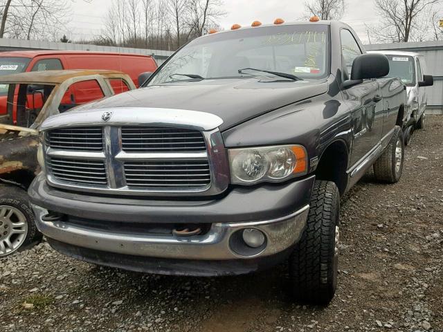 3D7KU26D74G130464 - 2004 DODGE RAM 2500 S GRAY photo 2