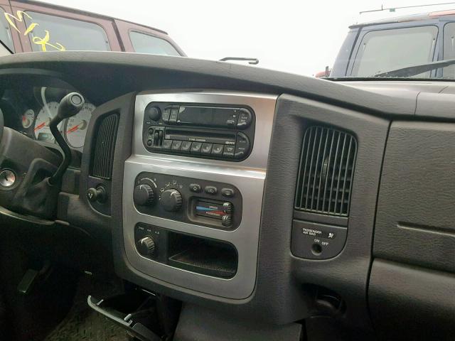 3D7KU26D74G130464 - 2004 DODGE RAM 2500 S GRAY photo 9