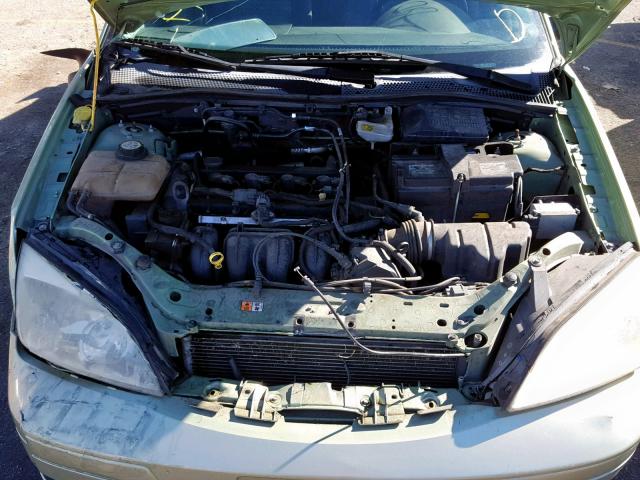 1FAHP34N67W361834 - 2007 FORD FOCUS ZX4 GREEN photo 7