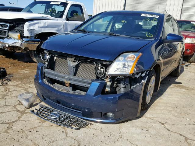 3N1AB61E78L620969 - 2008 NISSAN SENTRA 2.0 BLUE photo 2