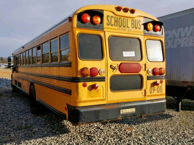 1BAKGCPA49F266971 - 2009 BLUE BIRD SCHOOL BUS YELLOW photo 3