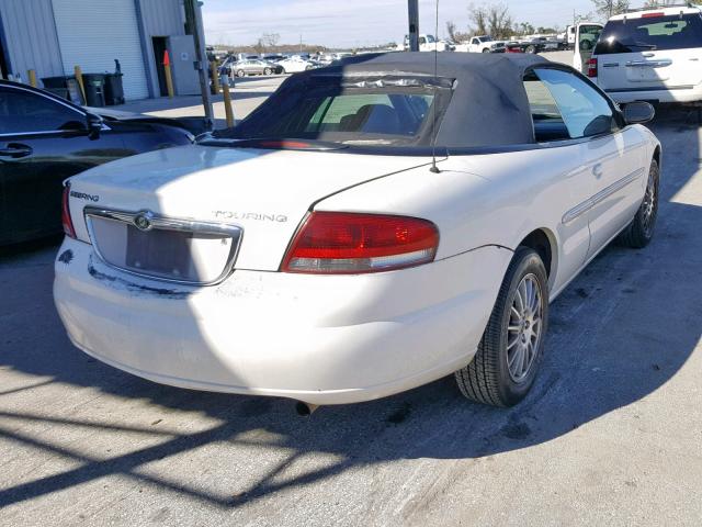 1C3EL55RX6N182050 - 2006 CHRYSLER SEBRING TO WHITE photo 4