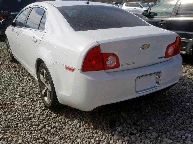 1G1ZC5EU4BF353048 - 2011 CHEVROLET MALIBU 1LT თეთრი ფოტო 3