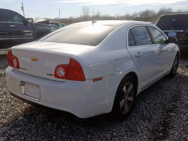 1G1ZC5EU4BF353048 - 2011 CHEVROLET MALIBU 1LT თეთრი ფოტო 4