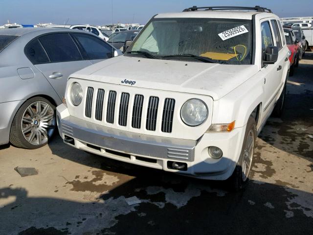 1J8FF48B99D106628 - 2009 JEEP PATRIOT LI WHITE photo 2