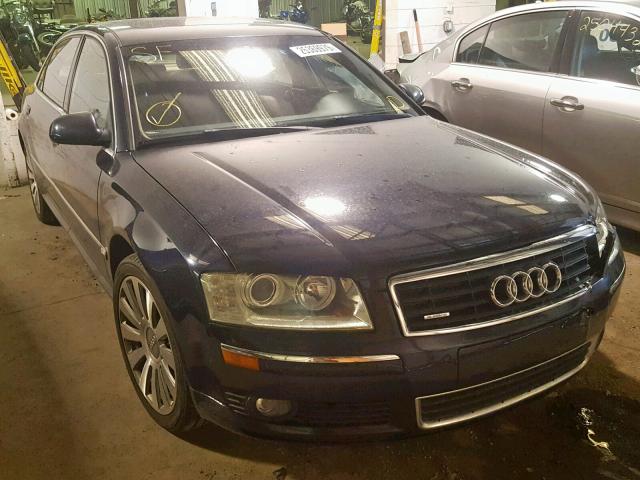 WAUML44E84N003465 - 2004 AUDI A8 L QUATT BLUE photo 1