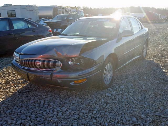 1G4HP52K85U201764 - 2005 BUICK LESABRE CU SILVER photo 2