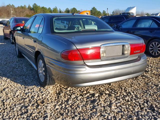 1G4HP52K85U201764 - 2005 BUICK LESABRE CU SILVER photo 3