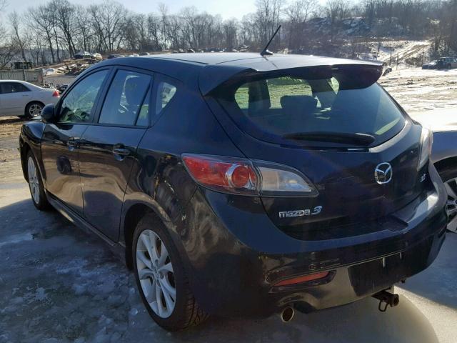 JM1BL1M63B1417274 - 2011 MAZDA 3 S BLACK photo 3