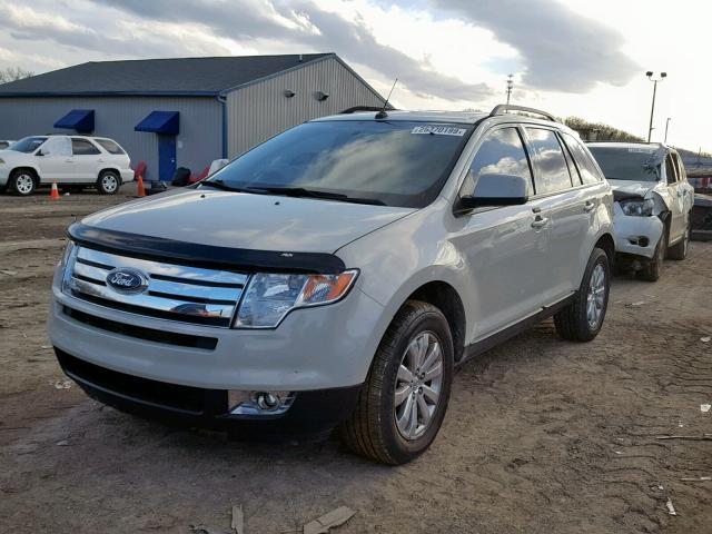 2FMDK49C27BA62150 - 2007 FORD EDGE SEL P BEIGE photo 2