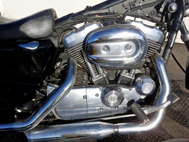 1HD1CT3318K433537 - 2008 HARLEY-DAVIDSON XL1200 C BLACK photo 7