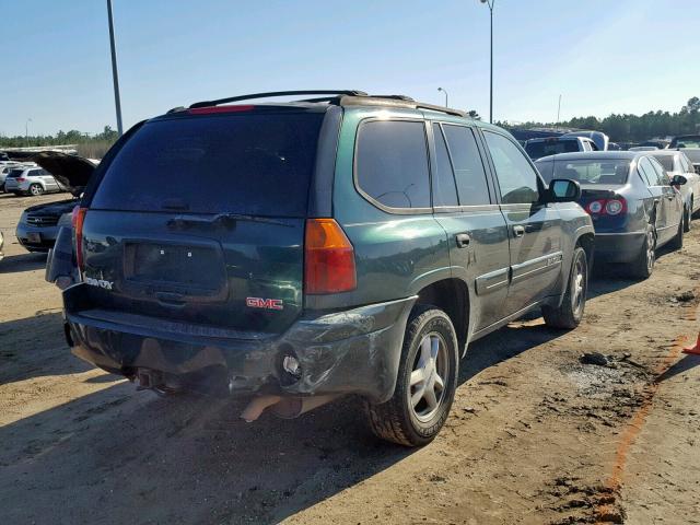 1GKDS13S552310580 - 2005 GMC ENVOY GREEN photo 4