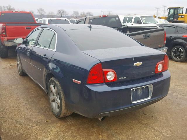 1G1ZJ57B38F159525 - 2008 CHEVROLET MALIBU 2LT BLUE photo 3