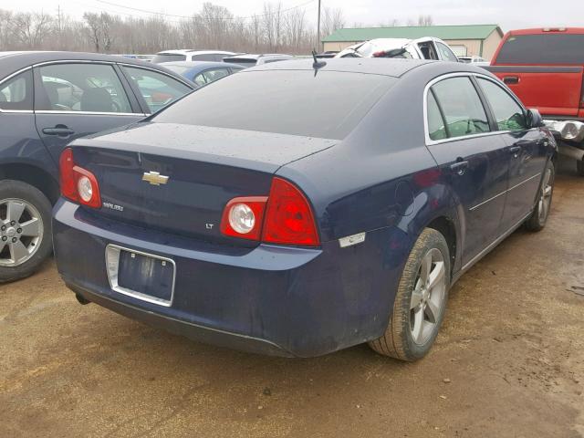 1G1ZJ57B38F159525 - 2008 CHEVROLET MALIBU 2LT BLUE photo 4