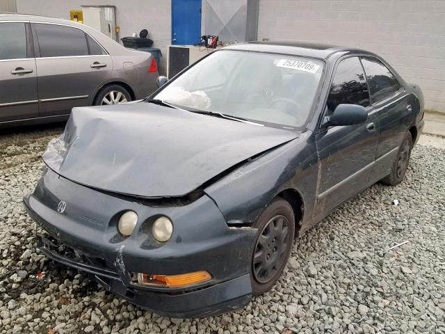 JH4DB7555SS011641 - 1995 ACURA INTEGRA LS GREEN photo 2