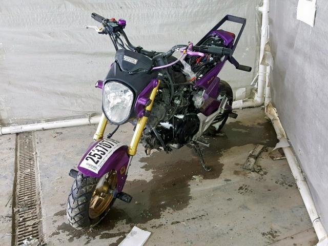 MLHJC6116E5001408 - 2014 HONDA GROM 125 PURPLE photo 2