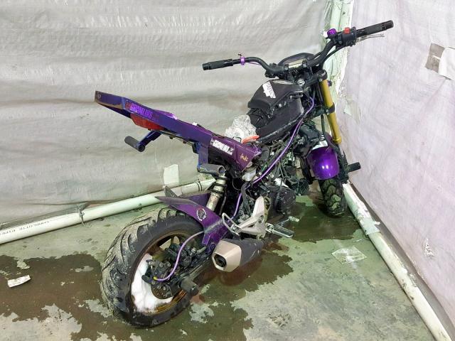 MLHJC6116E5001408 - 2014 HONDA GROM 125 PURPLE photo 4