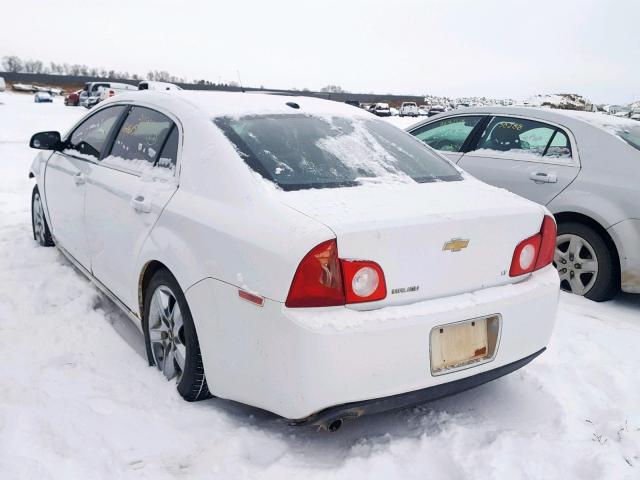 1G1ZH57B69F227149 - 2009 CHEVROLET MALIBU 1LT თეთრი ფოტო 3