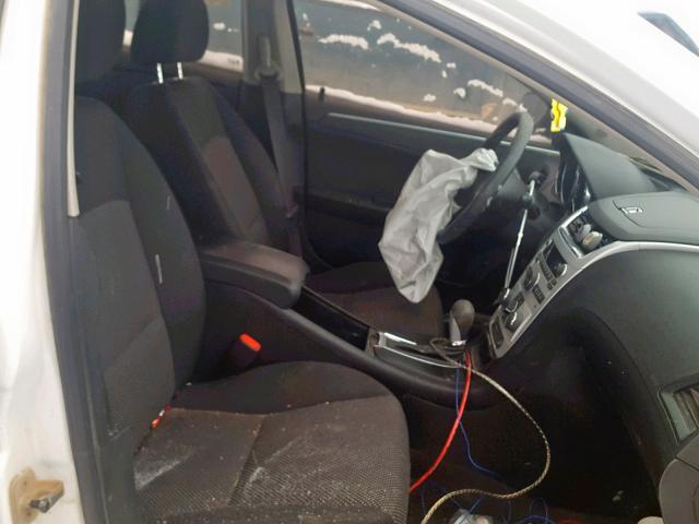 1G1ZH57B69F227149 - 2009 CHEVROLET MALIBU 1LT თეთრი ფოტო 5