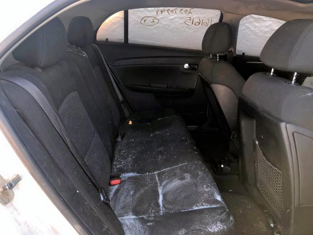 1G1ZH57B69F227149 - 2009 CHEVROLET MALIBU 1LT თეთრი ფოტო 6