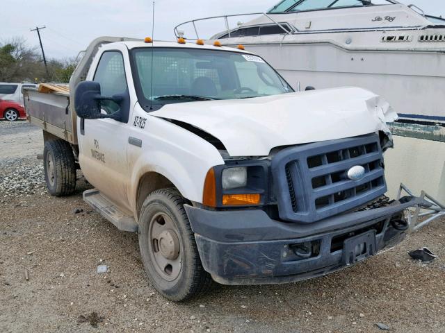 1FDSF34596EB90015 - 2006 FORD F350 SRW S WHITE photo 1