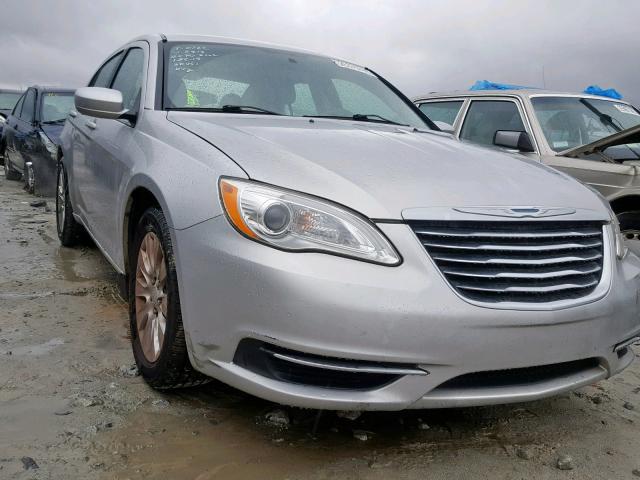 1C3CCBABXCN162813 - 2012 CHRYSLER 200 LX SILVER photo 1