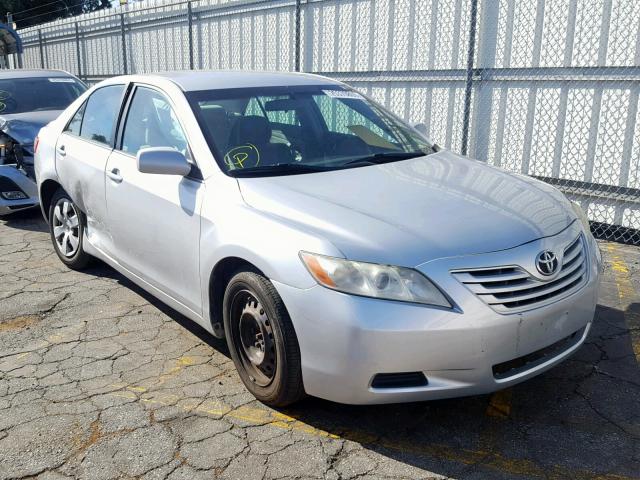 4T1BE46K27U704967 - 2007 TOYOTA CAMRY NEW SILVER photo 1