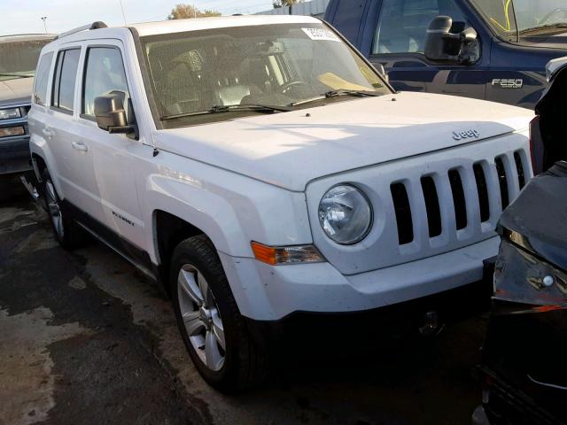 1C4NJPCB3CD518710 - 2012 JEEP PATRIOT LI WHITE photo 1