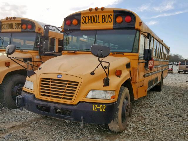 1BAKGCPA1CF282911 - 2012 BLUE BIRD SCHOOL BUS YELLOW photo 2